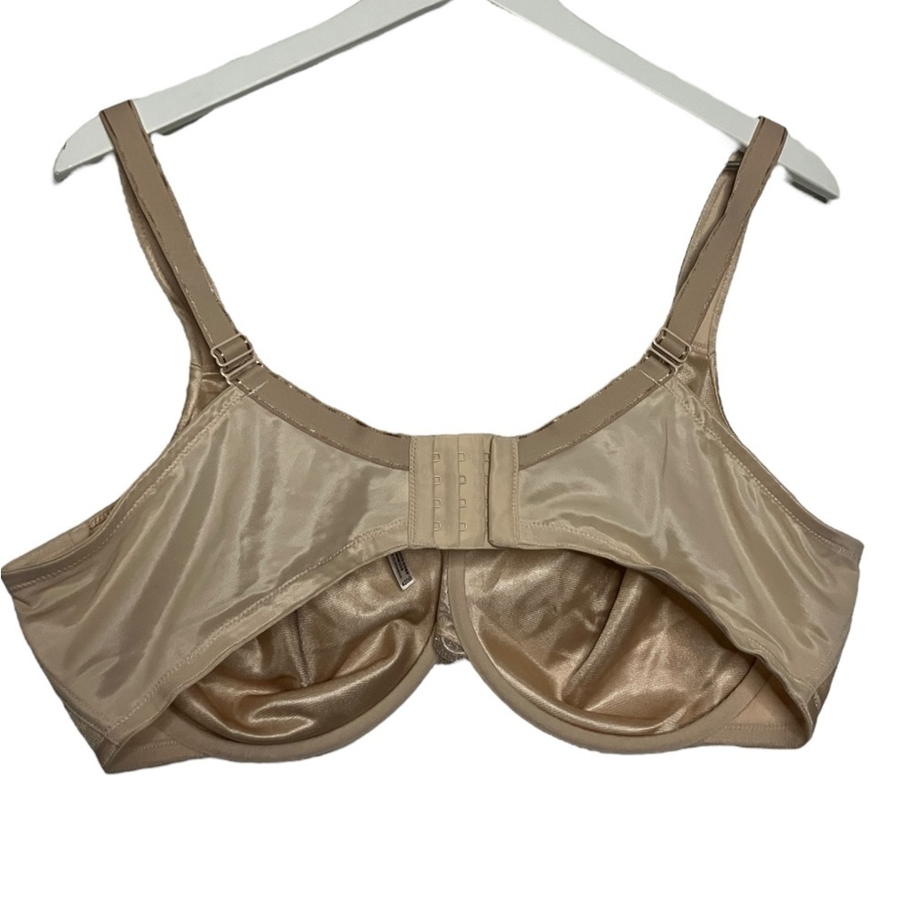 Soma Sensuous Sides Minimizer Bra 42DD 3” Underwire Minimalist Unlined Beige - Picture 9 of 9